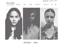 Tablet Screenshot of bodylondon.com